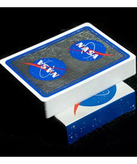 NASA Foil Meatball Logo Playing Cards – Cărți de joc premium | Emagie.ro