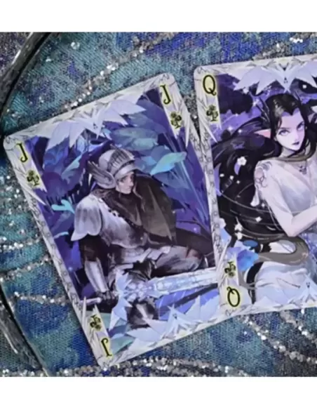 King Arthur V2 Silver Fairyland by KING STAR – Cărți de joc premium | Emagie.ro