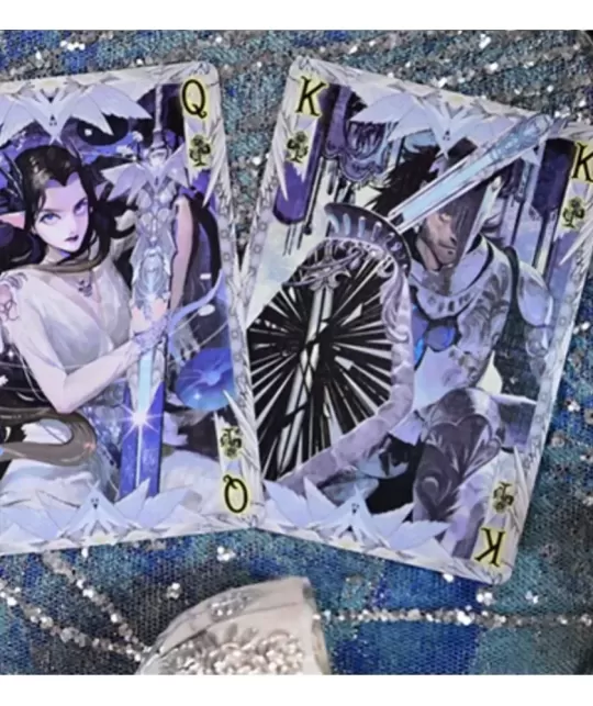 King Arthur V2 Silver Fairyland by KING STAR – Cărți de joc premium | Emagie.ro