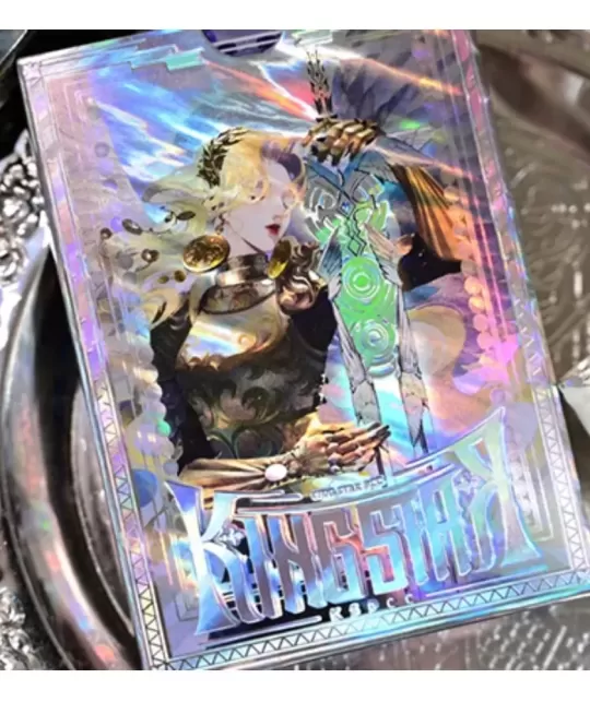 King Arthur V2 Silver Fairyland by KING STAR – Cărți de joc premium | Emagie.ro