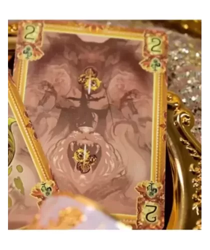 King Arthur V2 Golden Dawn by KING STAR – Cărți de joc premium | Emagie.ro