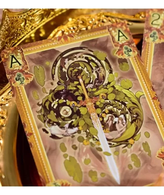 King Arthur V2 Golden Dawn by KING STAR – Cărți de joc premium | Emagie.ro