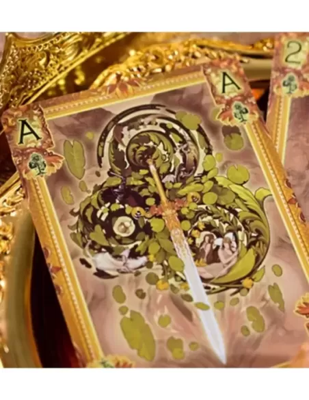 King Arthur V2 Golden Dawn by KING STAR – Cărți de joc premium | Emagie.ro