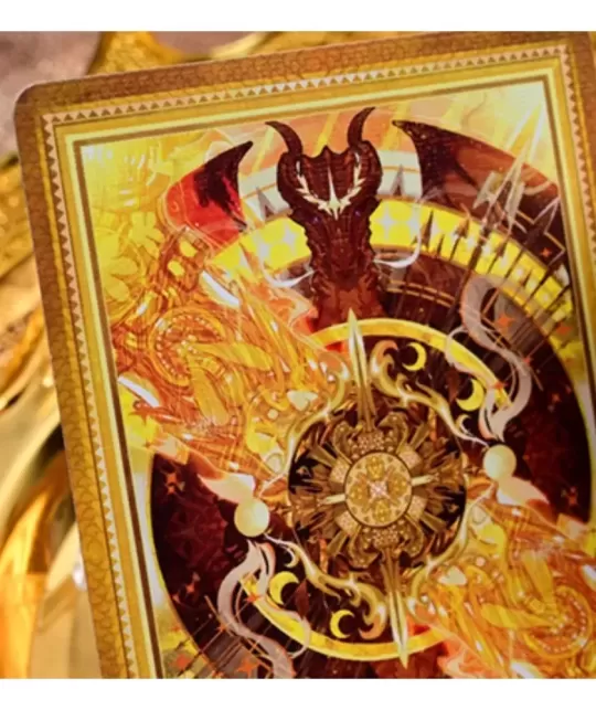 King Arthur V2 Golden Dawn by KING STAR – Cărți de joc premium | Emagie.ro