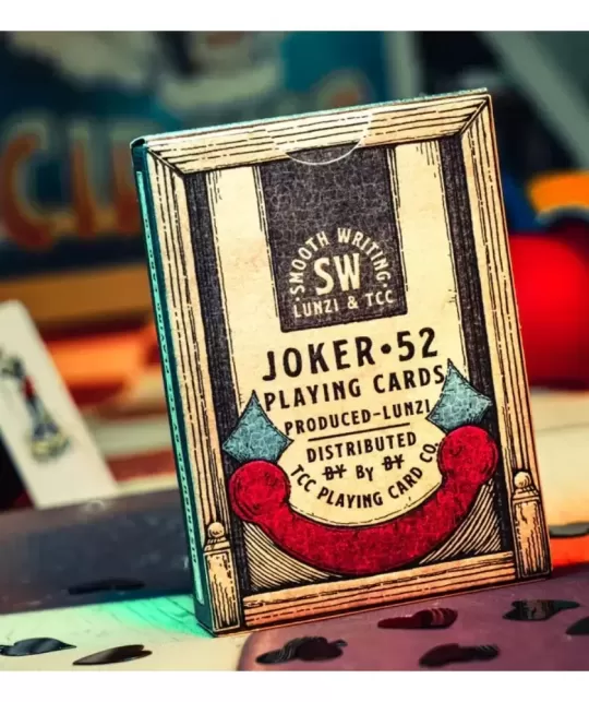 Joker52 Playing Cards by TCC Lunzi – Cărți de joc artistice | Emagie.ro