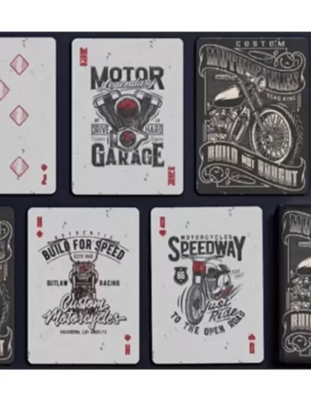 Custom Motorcycles Playing Cards – Cărți de joc premium | Emagie.ro