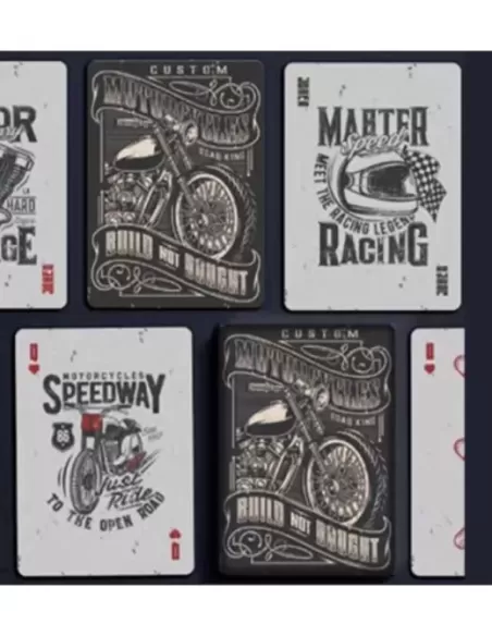 Custom Motorcycles Playing Cards – Cărți de joc premium | Emagie.ro