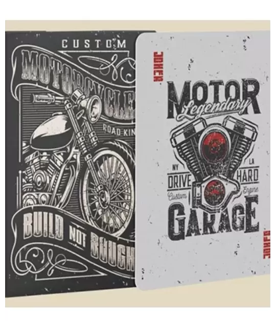 Custom Motorcycles Playing Cards – Cărți de joc premium | Emagie.ro