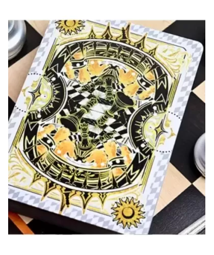 CHESS White Playing Cards by Hidden Light – Cărți de joc premium | Emagie.ro