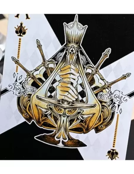 CHESS White Playing Cards by Hidden Light – Cărți de joc premium | Emagie.ro