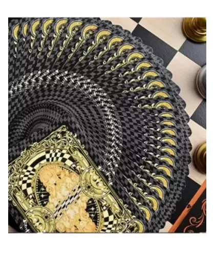 CHESS Black Playing Cards by Hidden Light – Cărți de joc premium | Emagie.ro 2