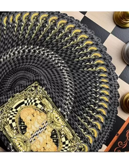 CHESS Black Playing Cards by Hidden Light – Cărți de joc premium | Emagie.ro