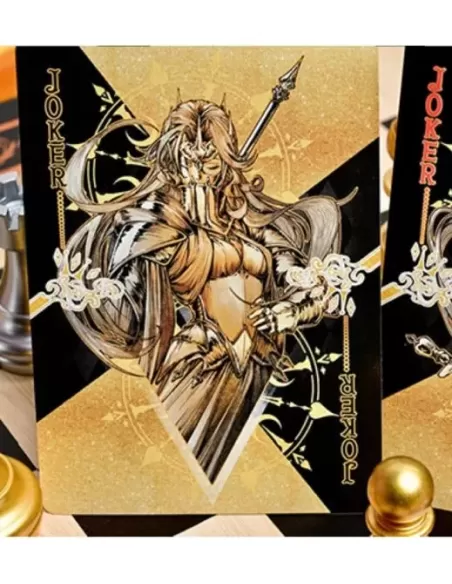 CHESS Black Playing Cards by Hidden Light – Cărți de joc premium | Emagie.ro