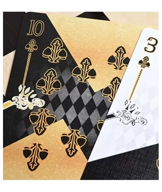 CHESS Black Playing Cards by Hidden Light – Cărți de joc premium | Emagie.ro