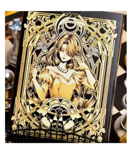 CHESS Black Playing Cards by Hidden Light – Cărți de joc premium | Emagie.ro