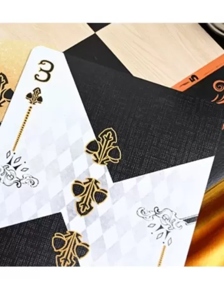 CHESS Black Playing Cards by Hidden Light – Cărți de joc premium | Emagie.ro