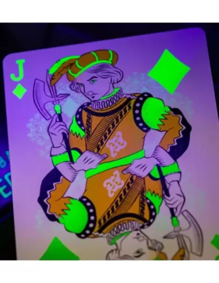 Bicycle Neon Rider Back Green-Glo Deck Playing Cards – Premium Playing Cards | Emagie.ro
