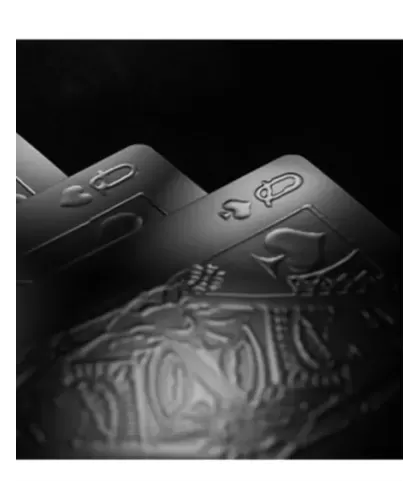 Aqua Black Invisible Playing Cards by MPC – Cărți de joc premium | Emagie.ro 2