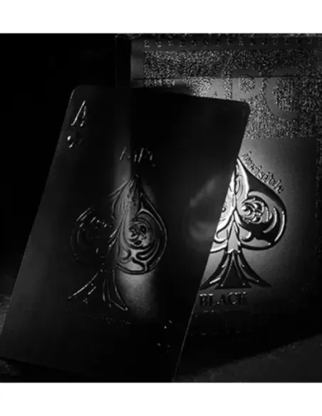 Aqua Black Invisible Playing Cards by MPC – Cărți de joc premium | Emagie.ro