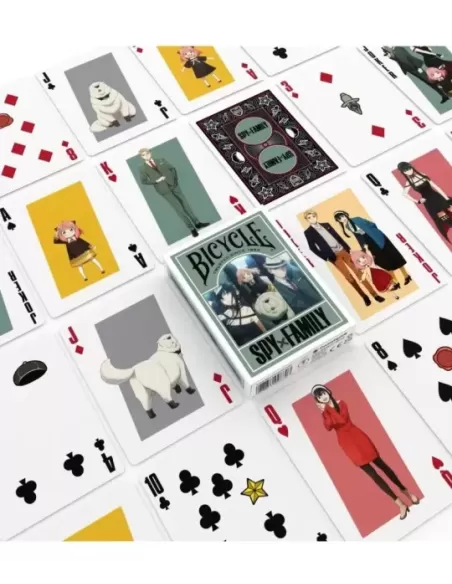 Bicycle Spy x Family – Cărți de joc premium | Emagie.ro