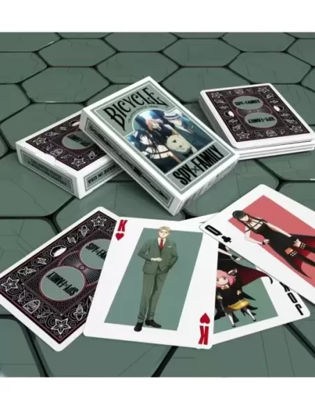 Bicycle Spy x Family – Cărți de joc premium | Emagie.ro