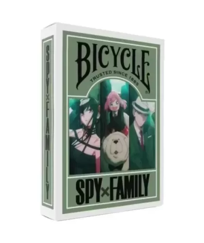 Bicycle Spy x Family – Cărți de joc premium | Emagie.ro