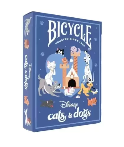Bicycle Disney Cats and Dogs – Cărți de joc premium | Emagie.ro