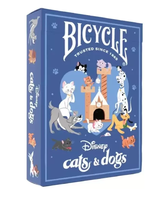 Bicycle Disney Cats and Dogs – Cărți de joc premium | Emagie.ro