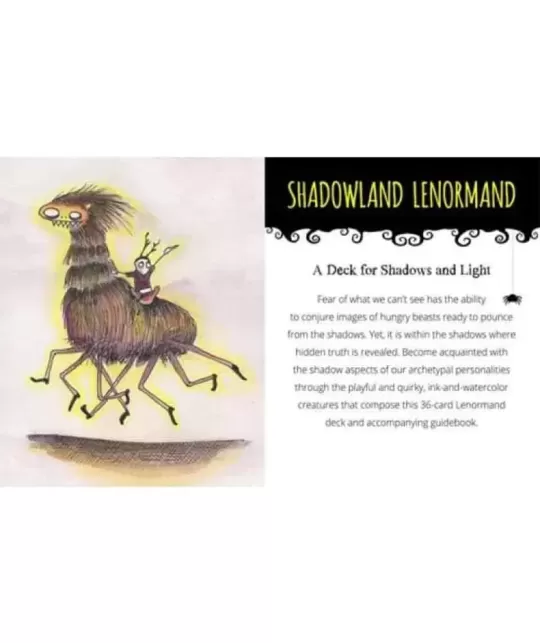 Shadowland Lenormand – Deep Tarot Set | Emagie.ro