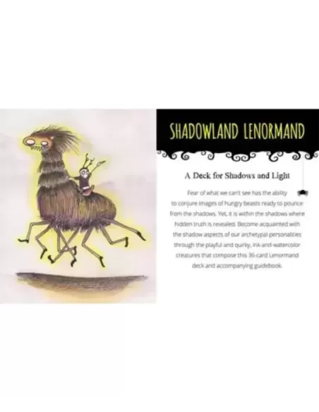 Shadowland Lenormand – Deep Tarot Set | Emagie.ro