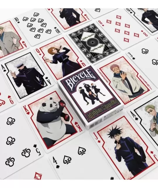 Bicycle Jujutsu Kaisen – Cărți de joc premium | Emagie.ro