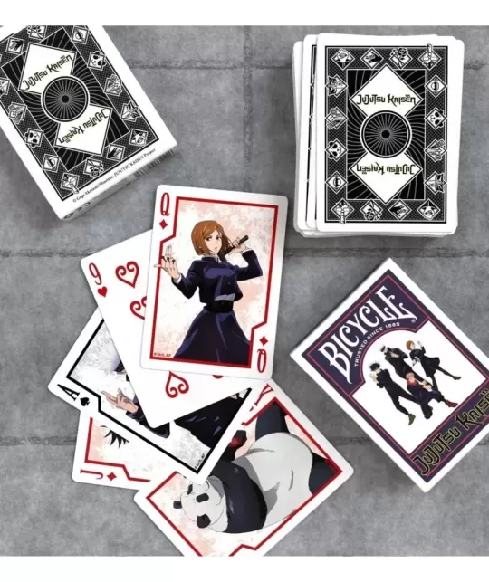 Bicycle Jujutsu Kaisen – Cărți de joc premium | Emagie.ro