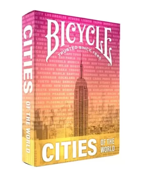 Bicycle Cities of the World – Cărți de joc premium | Emagie.ro