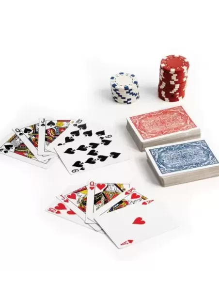 Maverick Texas Hold em Set de Poker, 300 Jetoane – Cărți de joc premium | Emagie.ro