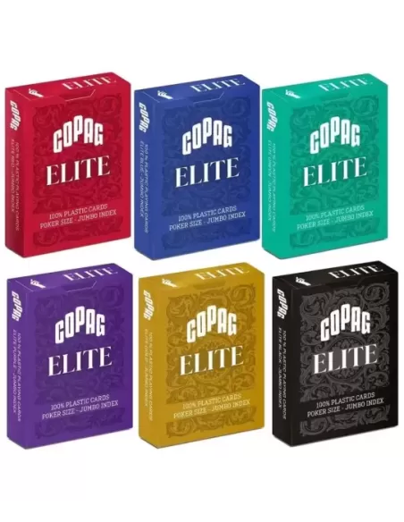 Copag Elite 100% Plastic Jumbo Index – Premium Playing Cards | Emagie.ro