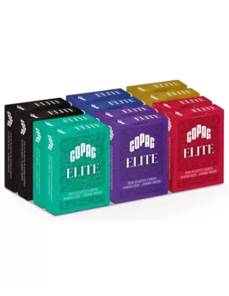 Copag Elite 100% Plastic Jumbo Index – Premium Playing Cards | Emagie.ro