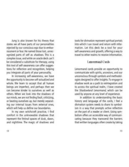 Shadowland Lenormand – Deep Tarot Set | Emagie.ro