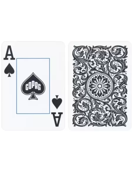 Copag Elite 100% Plastic Jumbo Index Black – Premium Playing Cards | Emagie.ro