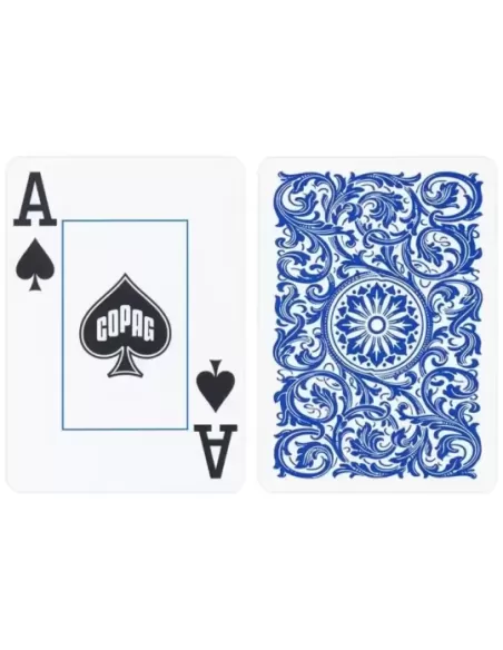 Copag Elite 100% Plastic Jumbo Index Blue – Premium Playing Cards | Emagie.ro