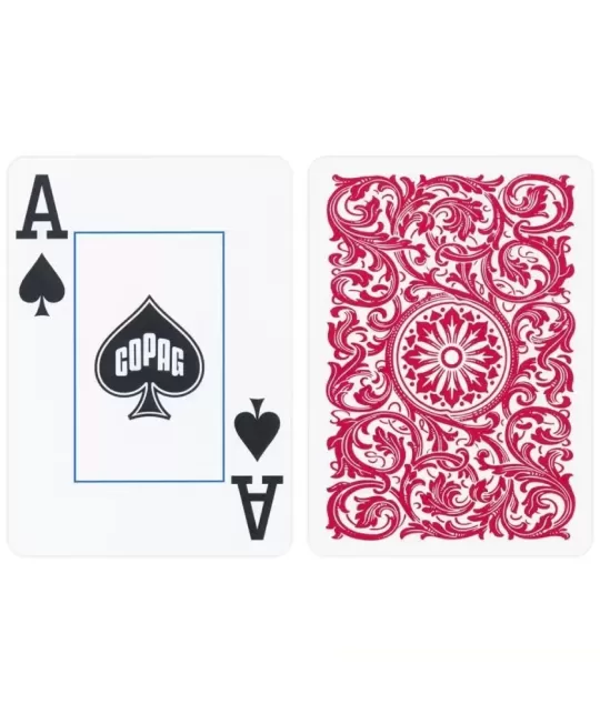 Copag Elite 100% Plastic Jumbo Index Yellow – Cărți de joc premium | Emagie.ro