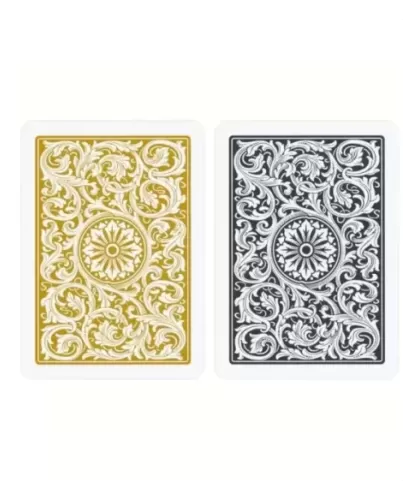 Set Copag 1546 100% Plastic Black Gold – Cărți de joc premium | Emagie.ro 2