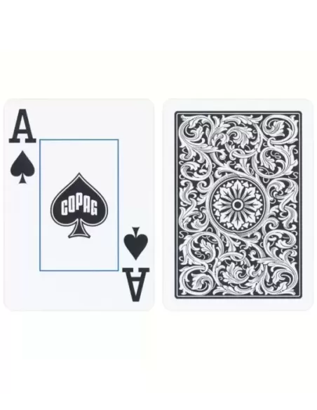 Copag 1546 100% Plastic Black Gold Set – Premium Playing Cards | Emagie.ro