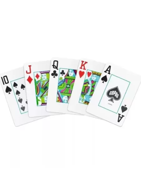 Copag 1546 100% Plastic Neoteric Jumbo Index Set – Durable Playing Cards | Emagie.ro