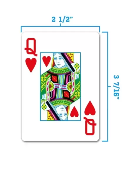 Copag 1546 100% Plastic Neoteric Jumbo Index Set – Durable Playing Cards | Emagie.ro