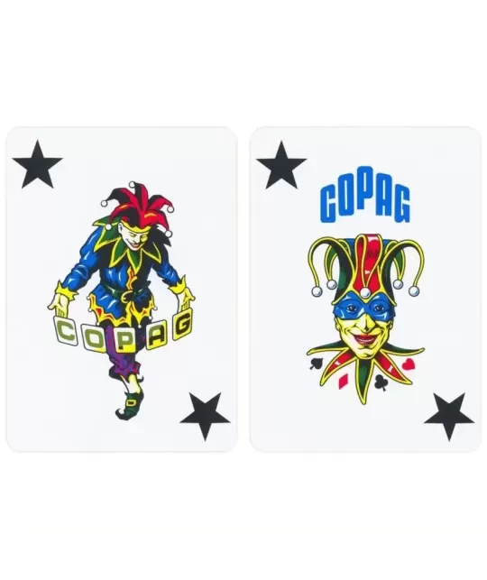 Copag Set 1546 100% Plastic Blue Red – Premium Playing Cards | Emagie.ro