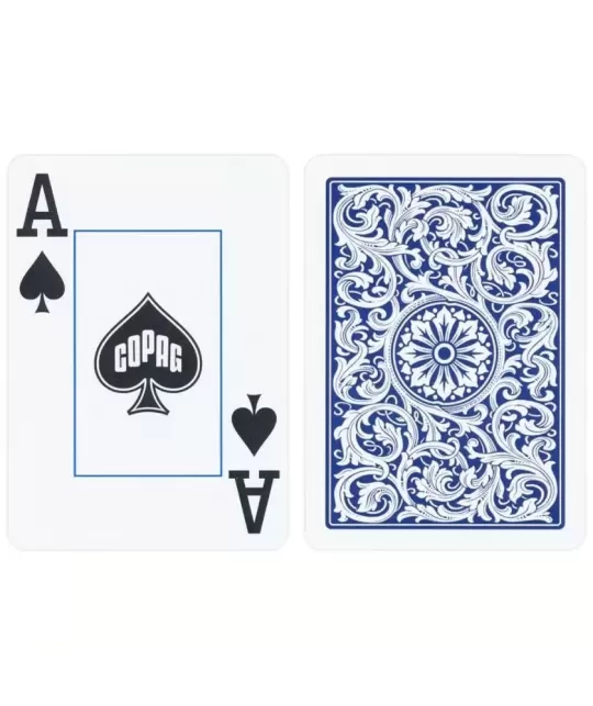 Copag Set 1546 100% Plastic Blue Red – Premium Playing Cards | Emagie.ro