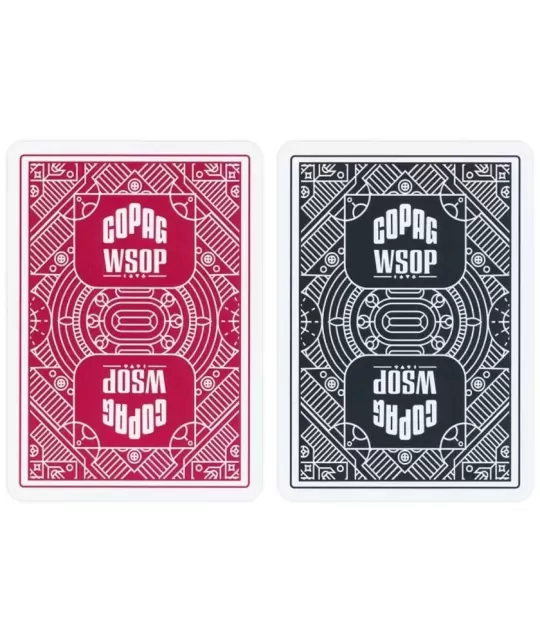 Set WSOP Copag Poker Set Jumbo Index – Cărți de joc durabile | Emagie.ro