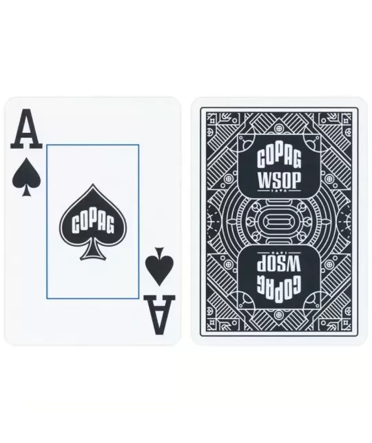 Set WSOP Copag Poker Set Jumbo Index – Cărți de joc durabile | Emagie.ro