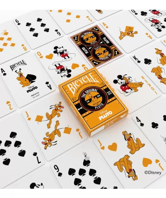 Bicycle Disney Pluto Playing Cards – Cărți de joc premium | Emagie.ro