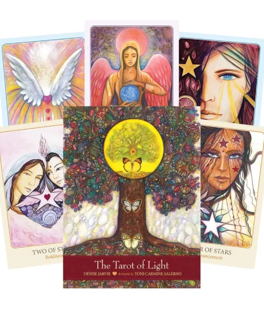 The Tarot of Light Cards – Illuminating Tarot Set | Emagie.ro